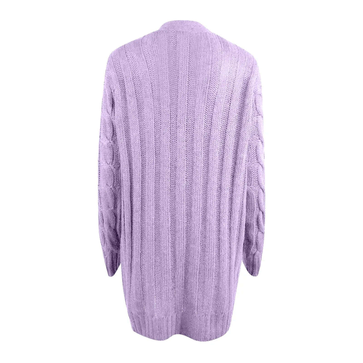 Zoey - Women's Cozy Cable Knit Cardigan