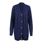 Zoey - Women's Cozy Cable Knit Cardigan